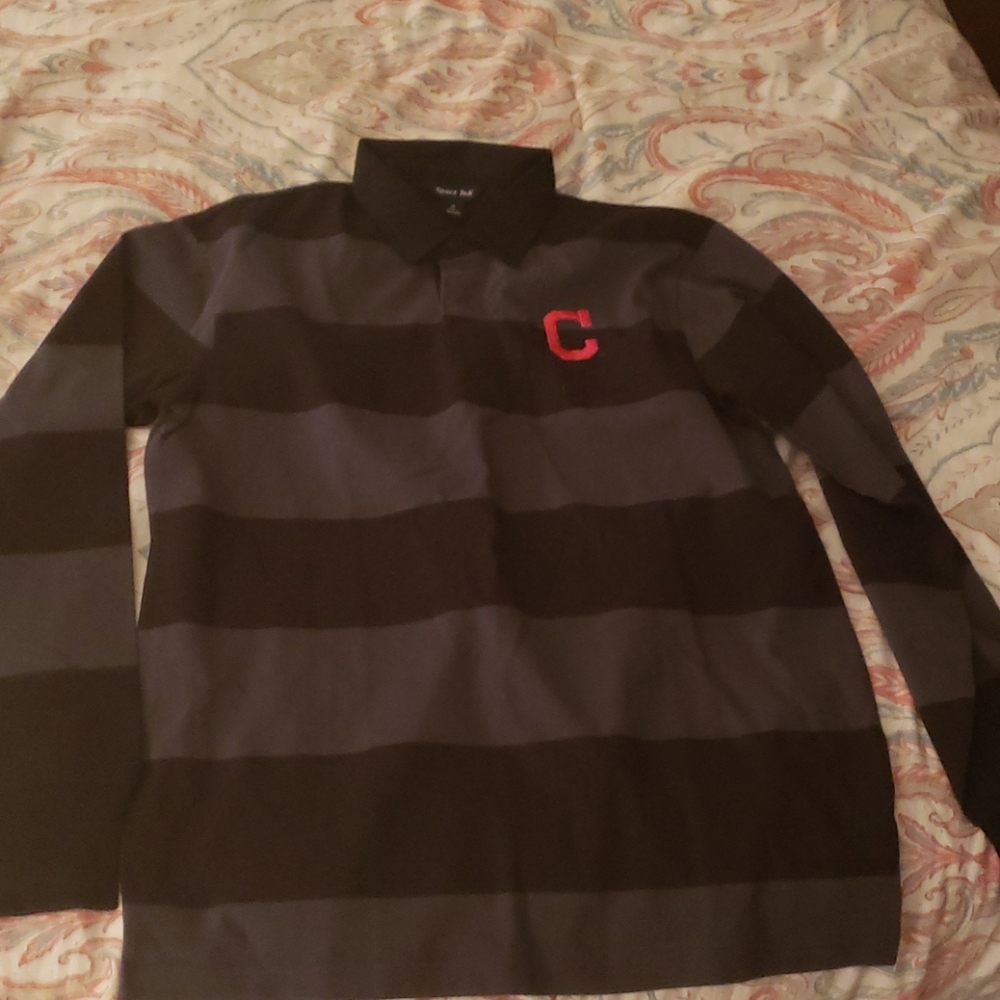 Cleveland Indians long sleeve polo